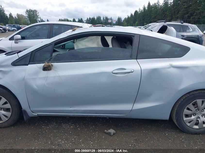 2012 Honda Civic Lx VIN: 2HGFG3B54CH513298 Lot: 39568129