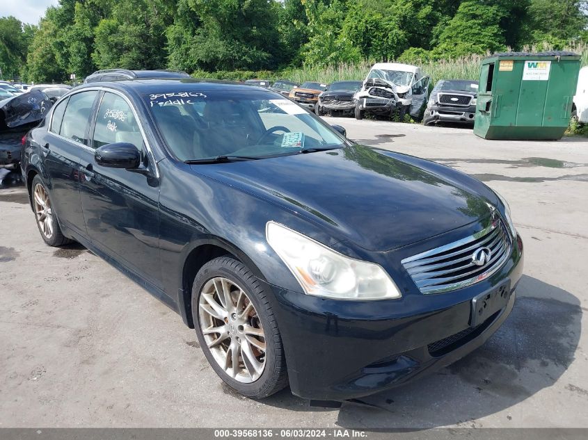 2008 Infiniti G35X VIN: JNKBV61FX8M269089 Lot: 39568136