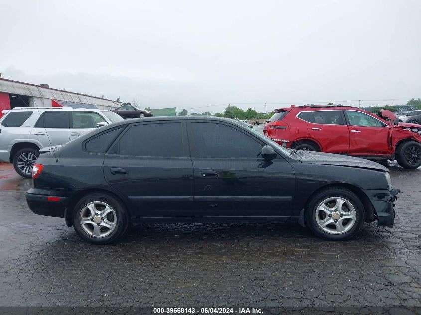 2005 Hyundai Elantra Gls/Gt VIN: KMHDN56D35U141425 Lot: 39568143