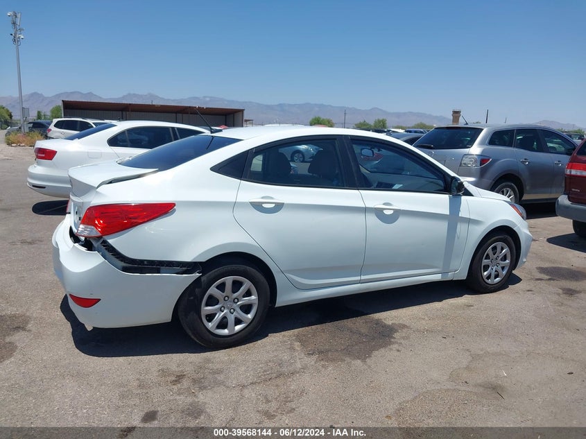 2012 Hyundai Accent Gls VIN: KMHCT4AE8CU215740 Lot: 39568144