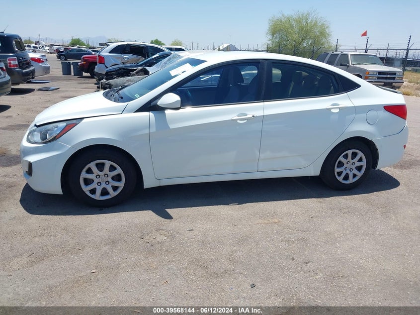 2012 Hyundai Accent Gls VIN: KMHCT4AE8CU215740 Lot: 39568144