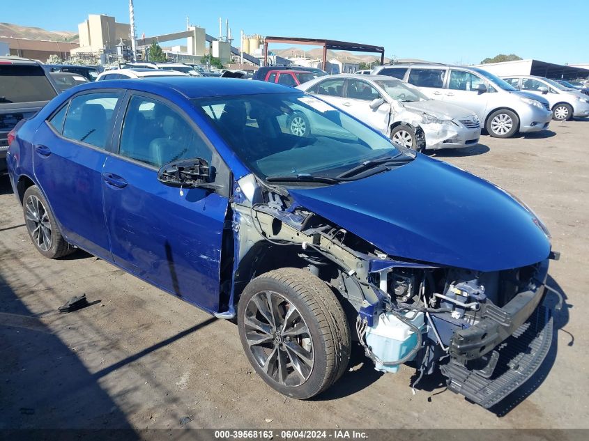 2018 Toyota Corolla Se VIN: 2T1BURHEXJC072204 Lot: 39568163