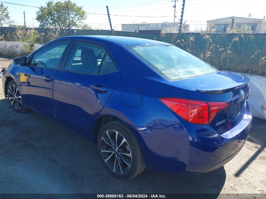 2018 Toyota Corolla Se VIN: 2T1BURHEXJC072204 Lot: 39568163