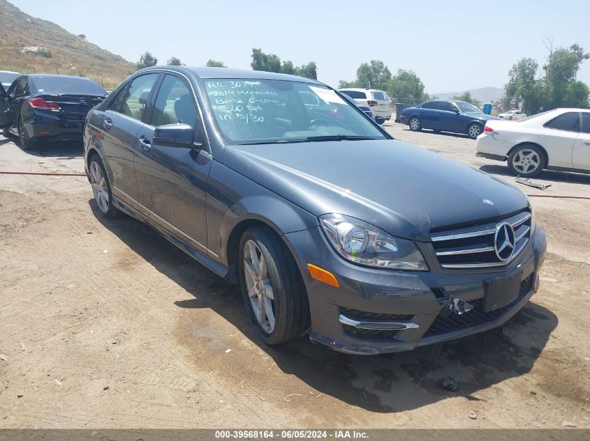 2014 Mercedes-Benz C 300 Luxury 4Matic/Sport 4Matic VIN: WDDGF8AB0EG236924 Lot: 39568164