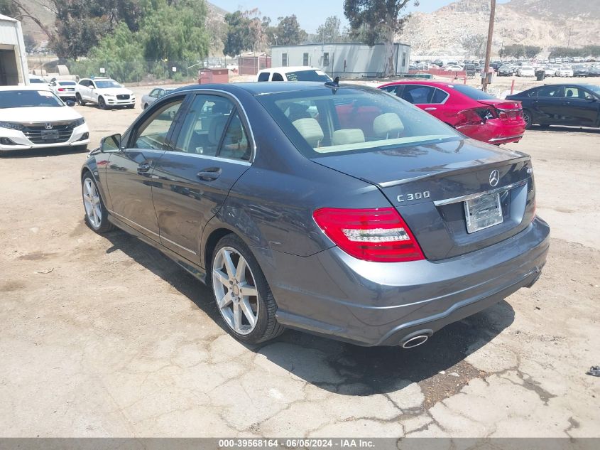 2014 Mercedes-Benz C 300 Luxury 4Matic/Sport 4Matic VIN: WDDGF8AB0EG236924 Lot: 39568164