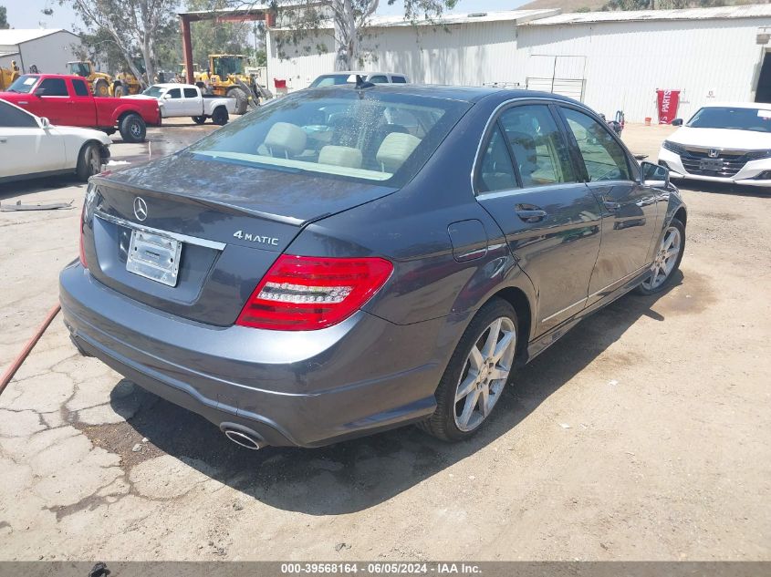 2014 Mercedes-Benz C 300 Luxury 4Matic/Sport 4Matic VIN: WDDGF8AB0EG236924 Lot: 39568164