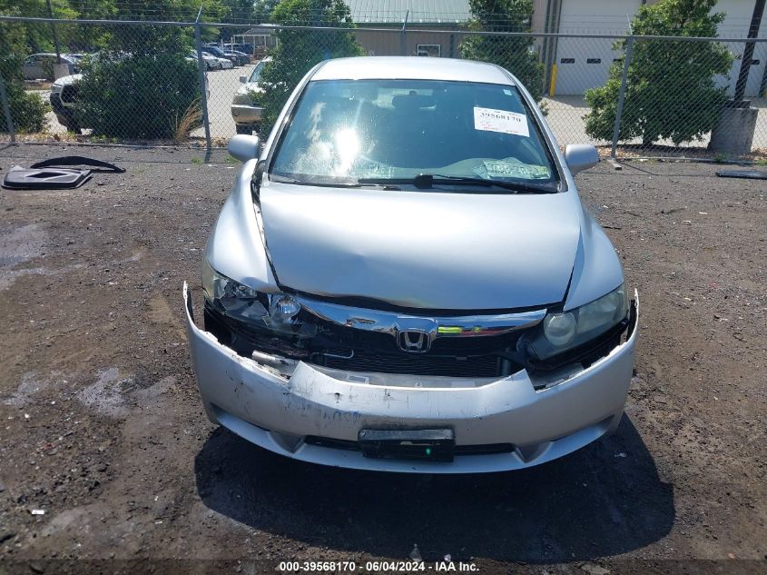 2009 Honda Civic Lx VIN: 19XFA16539E014821 Lot: 39568170