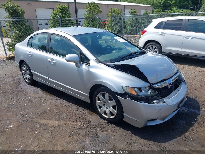 2009 Honda Civic Lx VIN: 19XFA16539E014821 Lot: 39568170