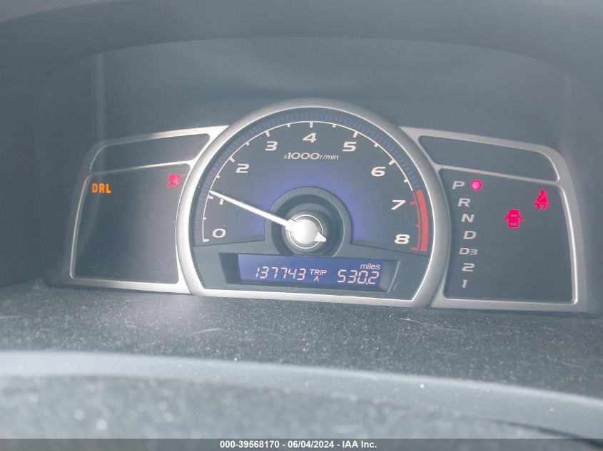 2009 Honda Civic Lx VIN: 19XFA16539E014821 Lot: 39568170