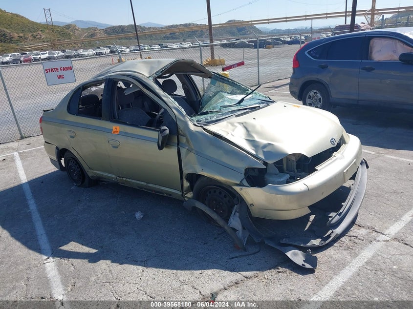 2001 Toyota Echo VIN: JTDBT123410104196 Lot: 39568180