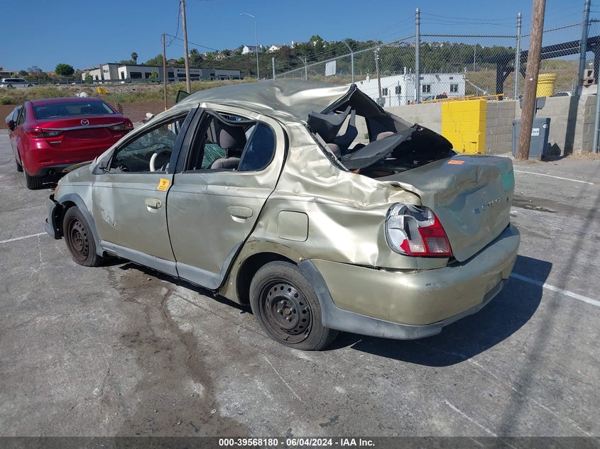 2001 Toyota Echo VIN: JTDBT123410104196 Lot: 39568180