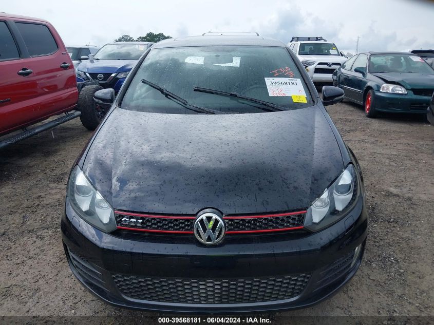 2012 Volkswagen Gti 2-Door Autobahn VIN: WVWEV7AJ8CW354051 Lot: 39568181
