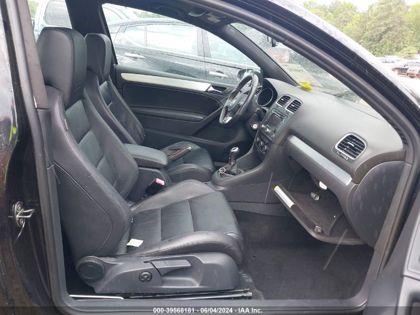 2012 Volkswagen Gti 2-Door Autobahn VIN: WVWEV7AJ8CW354051 Lot: 39568181