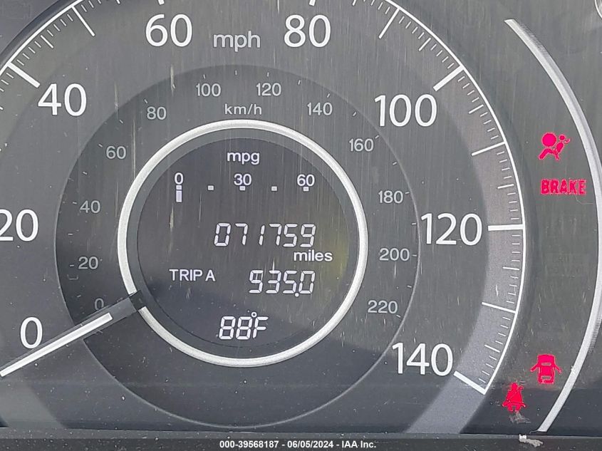 2015 Honda Cr-V Ex VIN: 5J6RM4H52FL049866 Lot: 39568187