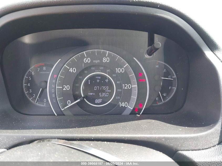 2015 Honda Cr-V Ex VIN: 5J6RM4H52FL049866 Lot: 39568187