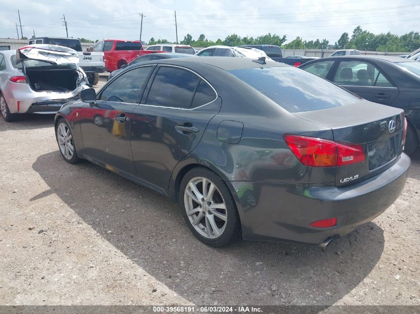 2007 Lexus Is 250 250 VIN: JTHBK262072052765 Lot: 39568191