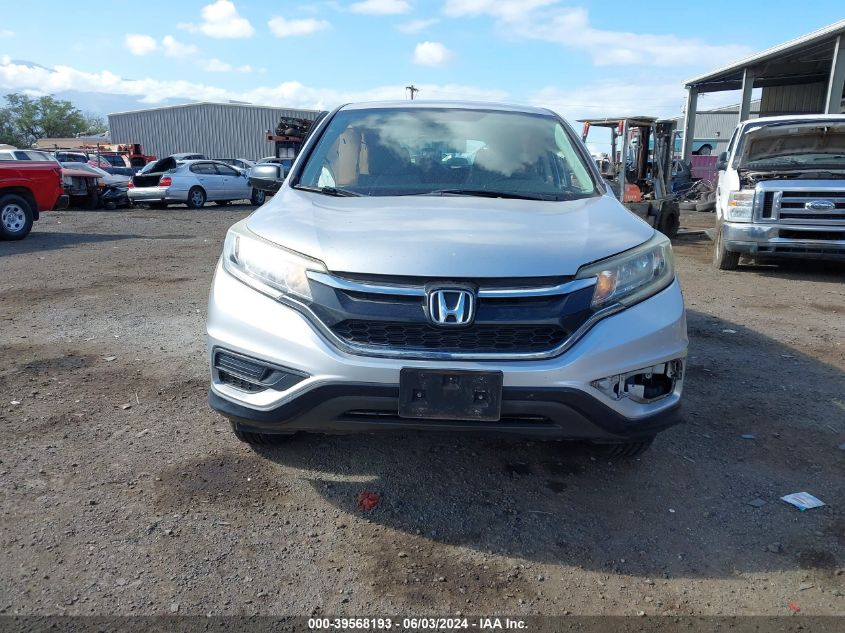 2015 Honda Cr-V Lx VIN: 5J6RM3H35FL002128 Lot: 39568193