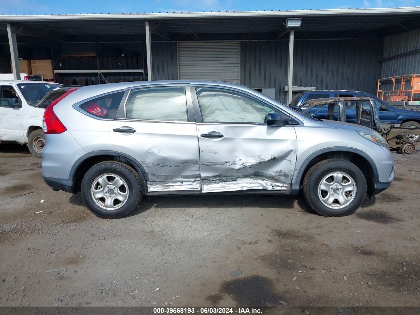 2015 Honda Cr-V Lx VIN: 5J6RM3H35FL002128 Lot: 39568193