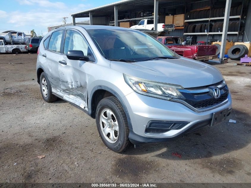 2015 Honda Cr-V Lx VIN: 5J6RM3H35FL002128 Lot: 39568193