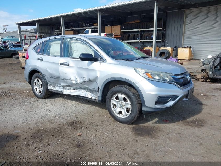 2015 Honda Cr-V Lx VIN: 5J6RM3H35FL002128 Lot: 39568193