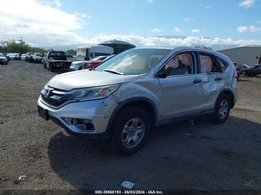 2015 Honda Cr-V Lx VIN: 5J6RM3H35FL002128 Lot: 39568193