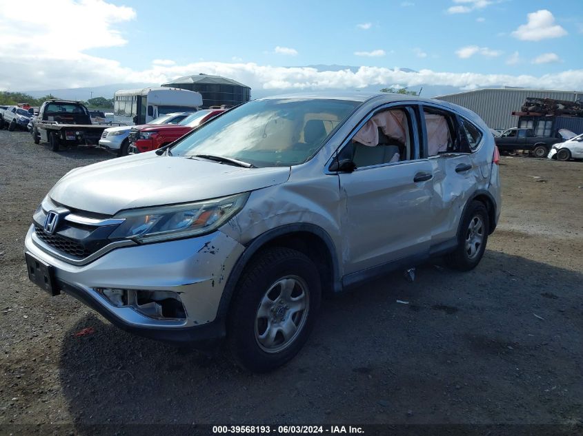 2015 Honda Cr-V Lx VIN: 5J6RM3H35FL002128 Lot: 39568193