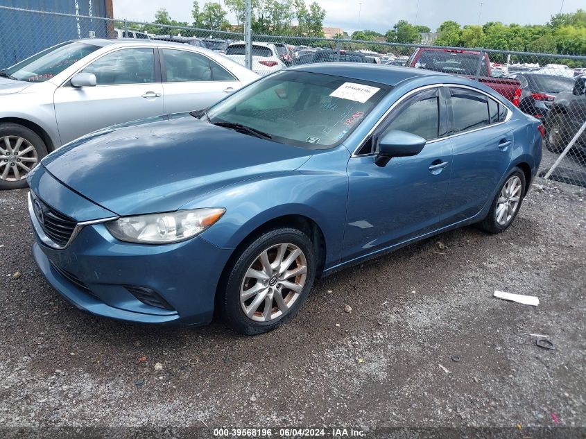 2016 Mazda Mazda6 I Sport VIN: JM1GJ1U54G1444414 Lot: 39568196