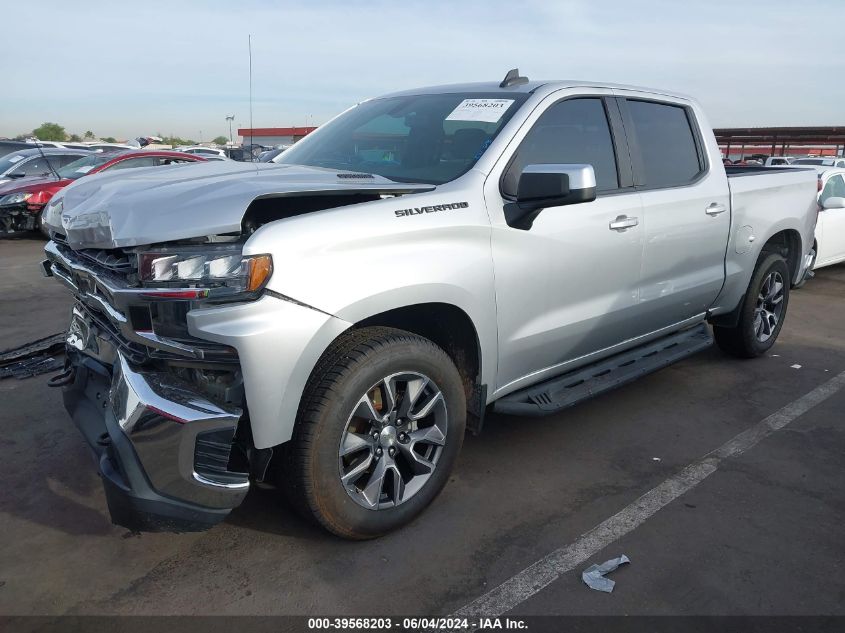 2021 Chevrolet Silverado 1500 2Wd Short Bed Lt VIN: 3GCPWCET0MG257503 Lot: 39568203