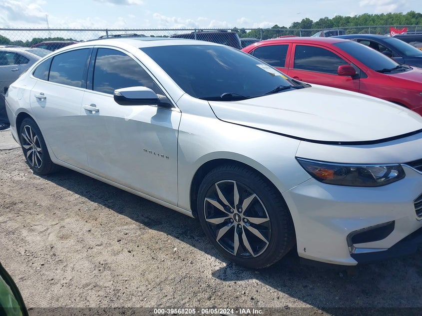 2016 CHEVROLET MALIBU LT - 1G1ZE5ST3GF186792