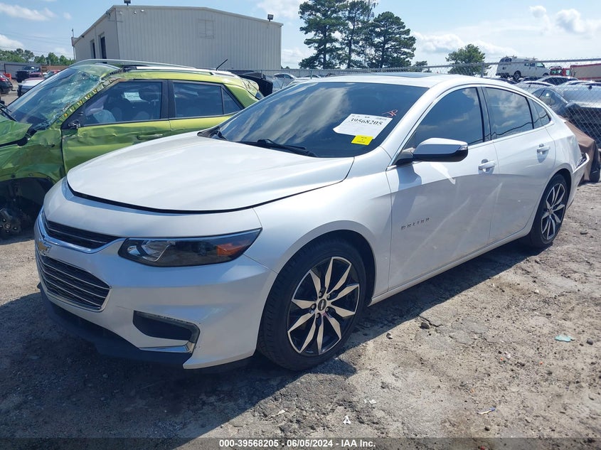 2016 CHEVROLET MALIBU LT - 1G1ZE5ST3GF186792