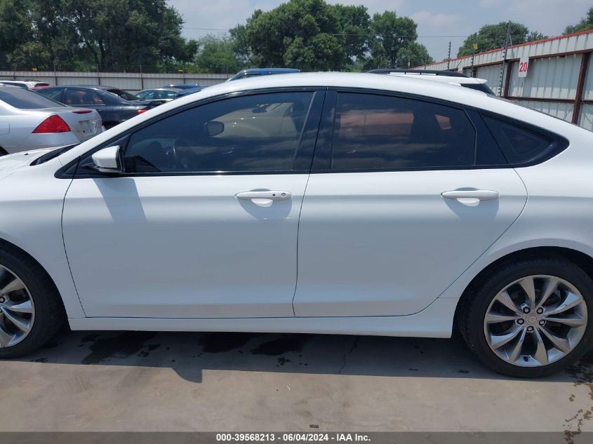 2015 Chrysler 200 S VIN: 1C3CCCBB6FN626494 Lot: 39568213