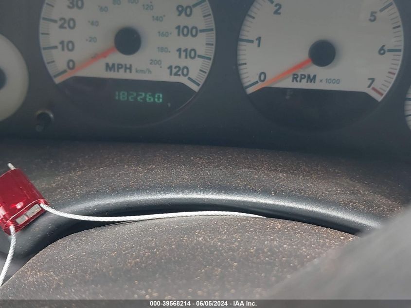 2005 Dodge Grand Caravan Se VIN: 1D4GP24RX5B293760 Lot: 39568214