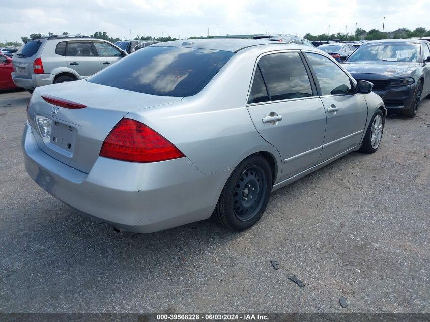 2006 Honda Accord 2.4 Ex VIN: JHMCM56886C006601 Lot: 39568226