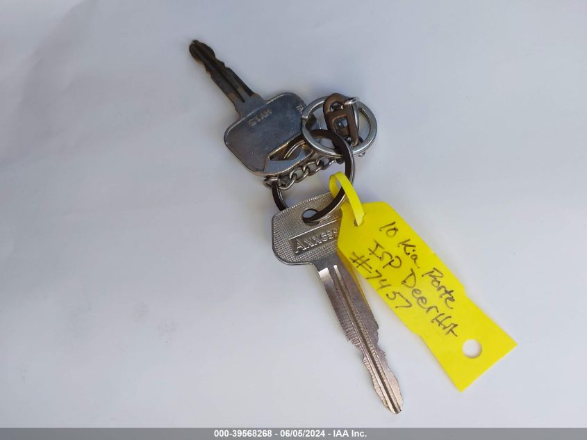 2010 Kia Forte Lx VIN: KNAFT4A27A5093349 Lot: 39568268