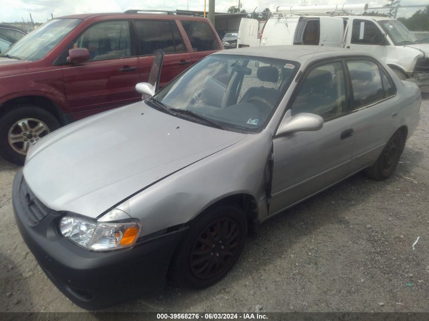 2002 Toyota Corolla Le VIN: 2T1BR12E02C547369 Lot: 39568276