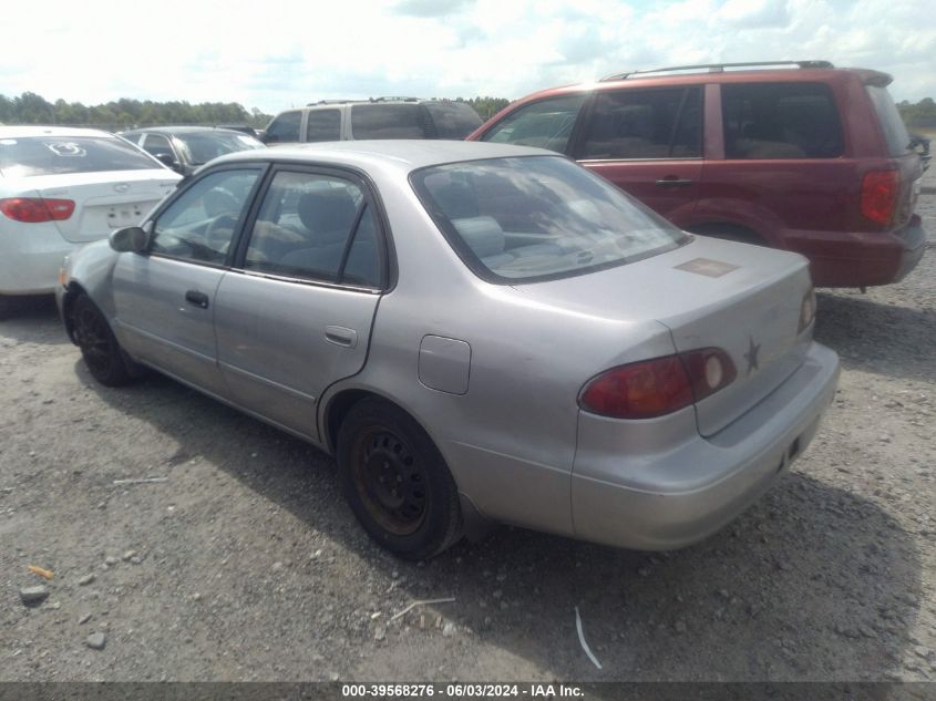 2002 Toyota Corolla Le VIN: 2T1BR12E02C547369 Lot: 39568276