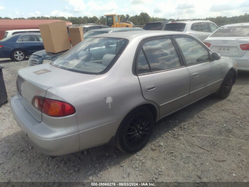 2002 Toyota Corolla Le VIN: 2T1BR12E02C547369 Lot: 39568276