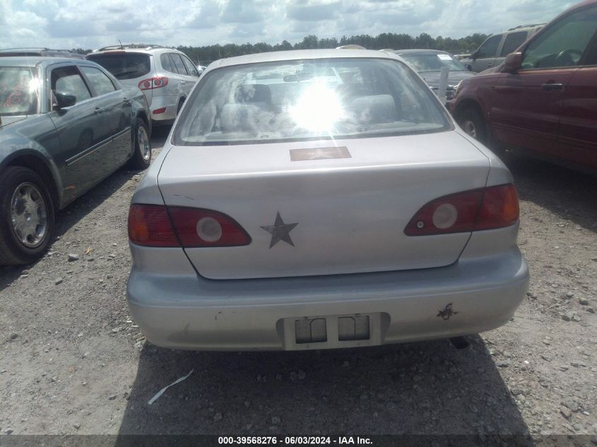 2002 Toyota Corolla Le VIN: 2T1BR12E02C547369 Lot: 39568276