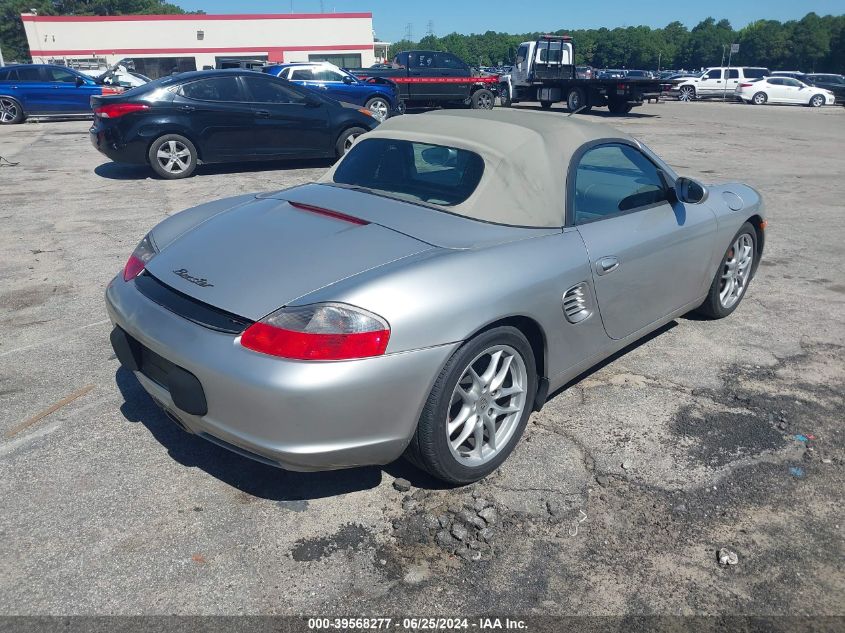 2003 Porsche Boxster Base (M5) VIN: WP0CA29833U622152 Lot: 39568277