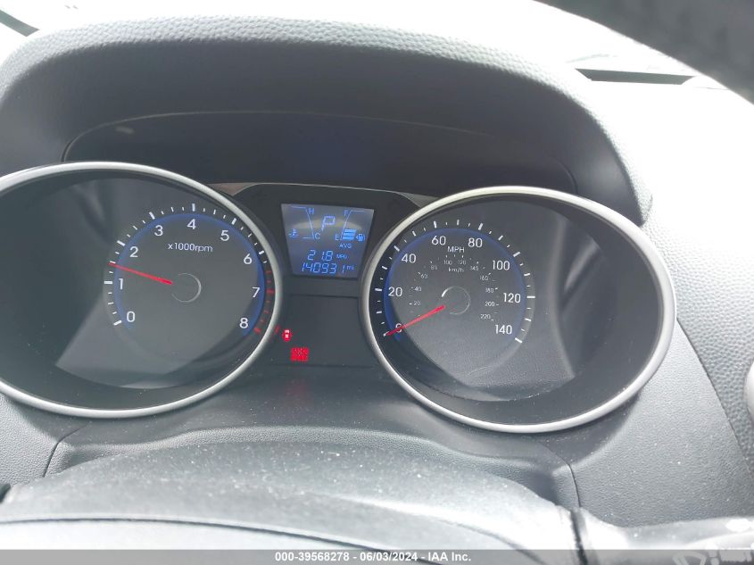 2012 Hyundai Tucson Gls VIN: KM8JUCAC1CU510529 Lot: 39568278