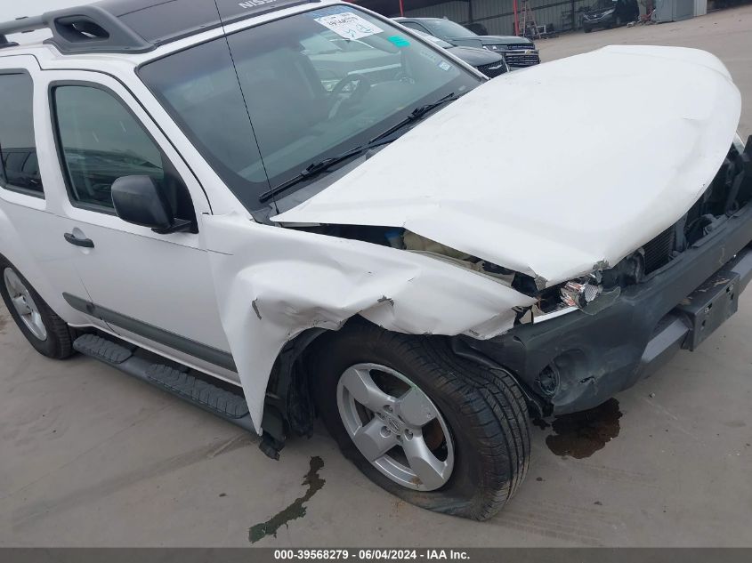 2007 Nissan Xterra Se VIN: 5N1AN08U37C536877 Lot: 39568279