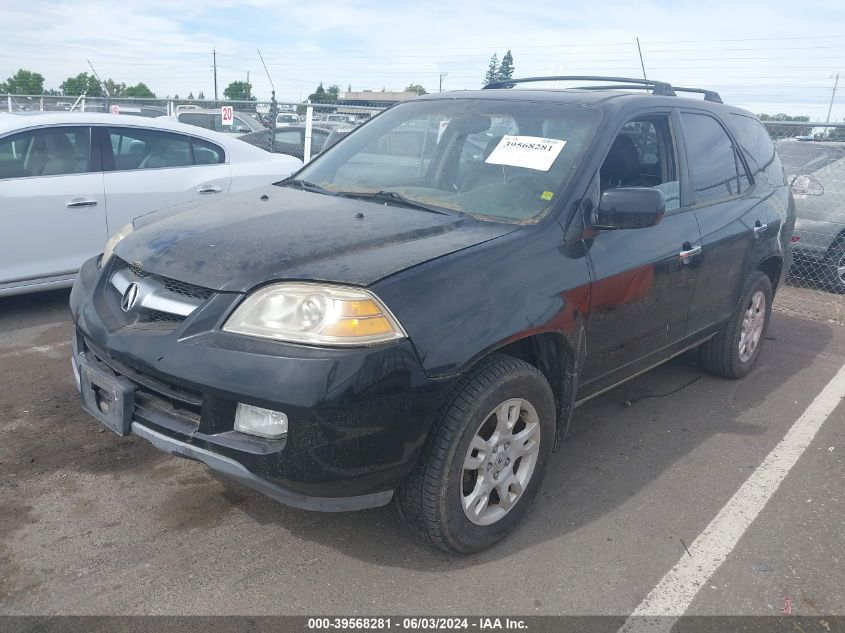 2006 Acura Mdx Touring VIN: 2HNYD18976H528293 Lot: 39568281