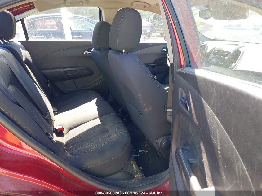 2012 Chevrolet Sonic 2Lt VIN: 1G1JC5SH0C4220532 Lot: 39568283