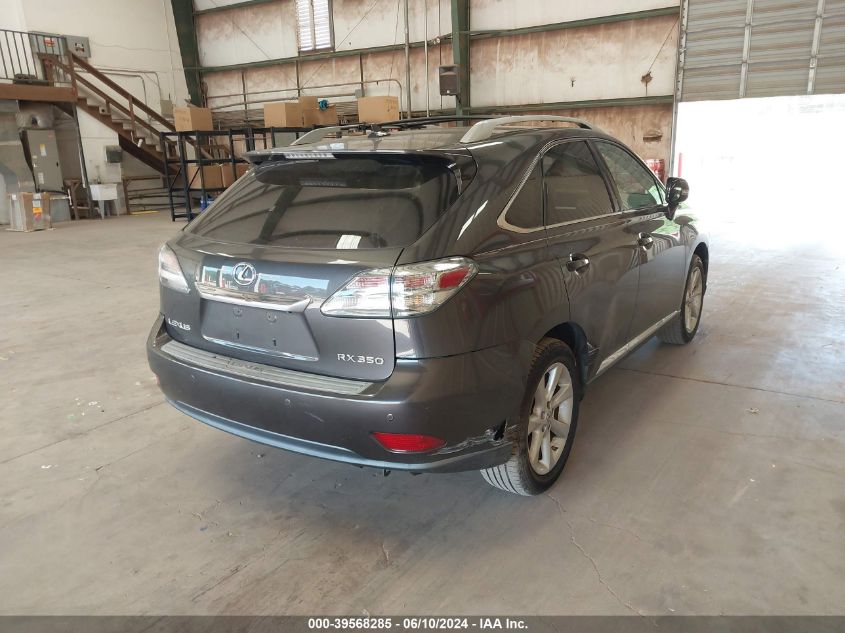 2010 Lexus Rx 350 VIN: 2T2ZK1BA4AC011731 Lot: 39568285