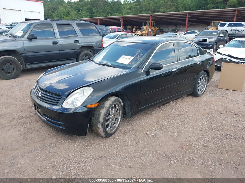 2003 Infiniti G35 Luxury Leather VIN: JNKCV51E63M311661 Lot: 39568300