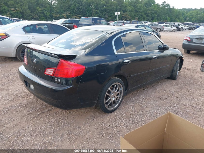 2003 Infiniti G35 Luxury Leather VIN: JNKCV51E63M311661 Lot: 39568300