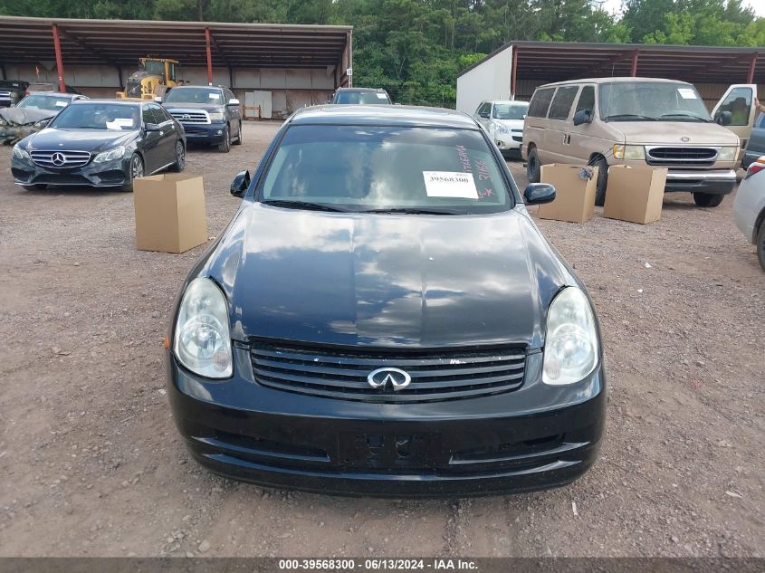 2003 Infiniti G35 Luxury Leather VIN: JNKCV51E63M311661 Lot: 39568300