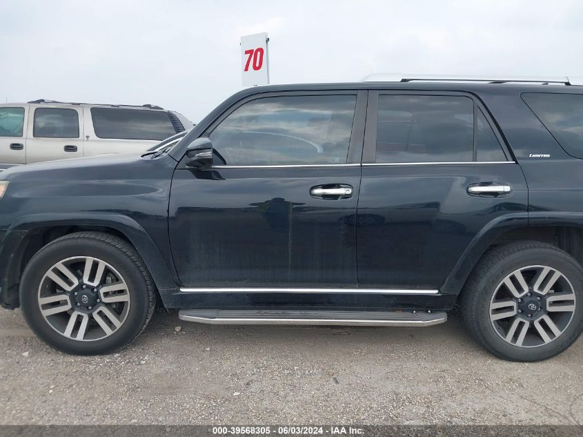 2014 Toyota 4Runner Limited VIN: JTEZU5JR5E5072601 Lot: 39568305