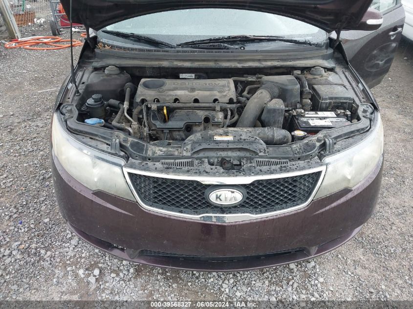 2010 Kia Forte Ex VIN: KNAFU4A2XA5199436 Lot: 39568327