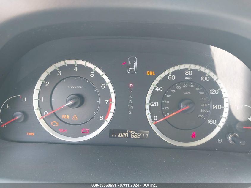 2009 Honda Accord 3.5 Ex-L VIN: 1HGCP36869A037618 Lot: 39568651